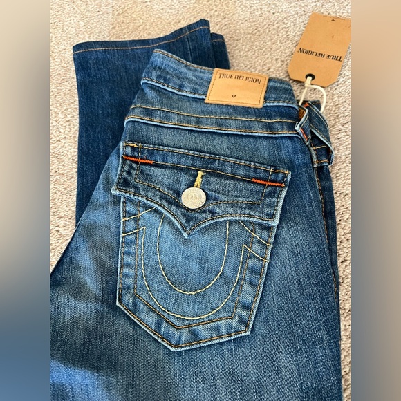 NWT True Religion Cora Straight Leg Jeans – Size 24 - Picture 9 of 11